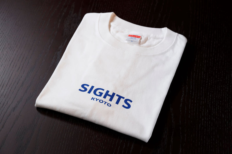 SIGHTS KYOTO white T-Shirt Ver.1